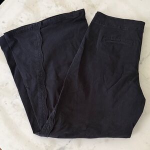 Maeve Colette Women's Black Wide Leg Pants